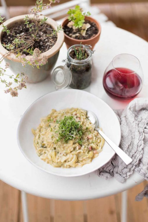 Basic Risotto for Two + Bellina Alimentari Kenan Hill